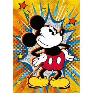Ravensburger Puzzle 15391 - Retro Mickey - 1000 Teile Disney Puzzle für Erwachsene und Kinder ab 14 Jahren