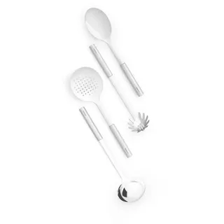 Brabantia Profile Küchenutensilien-Set 4-teilig Silber