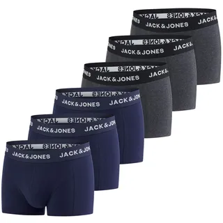 Jack & Jones Boxershorts Herren 6er Pack Pack 5 XL