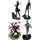 Jujutsu Kaisen Petitrama Series Figuren 9 cm 4er Set