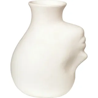 Vase Upside-down Head 25 cm, weiß