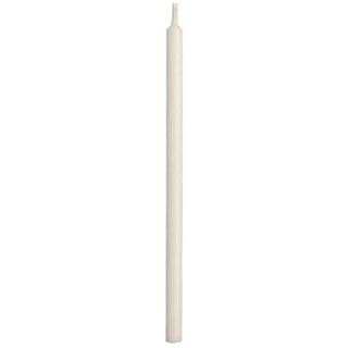 Jaspers Kerzen Opferkerzen Elfenbein ohne Loch 150 x Ø 9 mm, 25 Stück