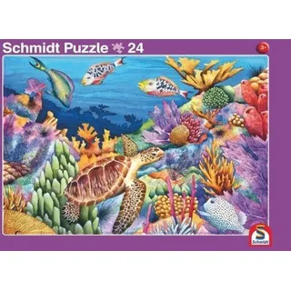 2er-Set Rahmenpuzzle Meer und Afrika 24 + 40 Teile