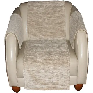 Wirth Sofahusse Miriam Beige 60 x 40 cm 2er Set
