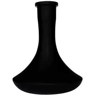 Moze Shisha Steckbowl Large Black Frosted - Hochwertiges Shisha Glas für Steck Wasserpfeifen