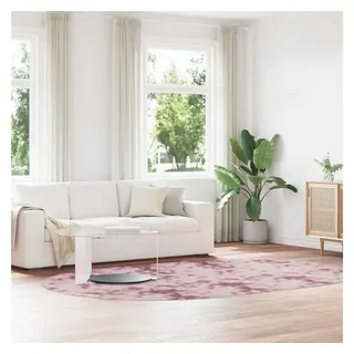 vidaXL NAVARRA Hochflorteppich 300 x 200 cm Altrosa