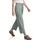 Culotte Stoffhose Loose Fit Schwarz/Mint Grün 36