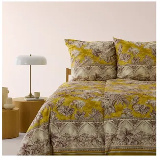 Bassetti Bettwäsche BOBOLI, Satin, 1 teilig, Komplette Garnitur gelb