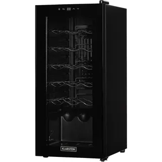 Klarstein Shiraz 18 Uno Weinkühlschrank 50l 18Fl Touch-Bedienfeld 5-18°C