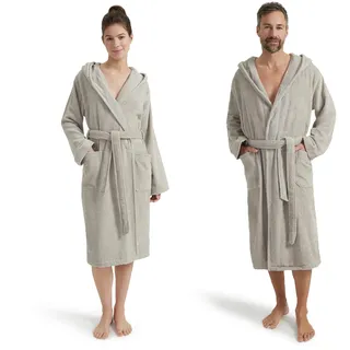 Möve Unisex - Erwachsene Superwuschel Kapuzenmantel (1er Pack)