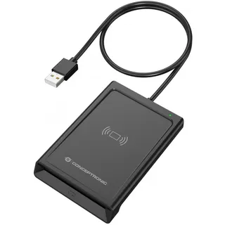 Conceptronic BIAN11B Smart-ID-Kartenleser mit dualer Schnittstelle