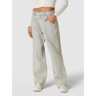Low Baggy Fit Jeans im 5-Pocket-Design Modell 'DAISY', Hellblau, 25/30