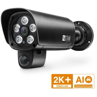 Instar IN-9408 2K Überwachungskamera mit WLAN in schwarz