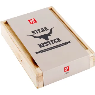 ZWILLING Steakbesteck / Grillbesteck MELBOURNE SET 12 teilig in Holzbox