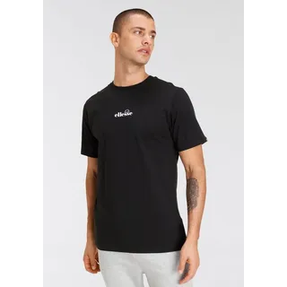 Ellesse T-Shirt H T-SHIRT mit Kurzarm, aus Baumwolle schwarz S (46)