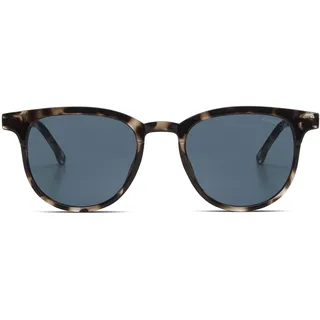KOMONO Francis Unisex Rechteckige Cellulosepropionat-Sonnenbrille für Damen und Herren mit UV-Schutz und kratzfesten Gläsern - Einheitsgröße