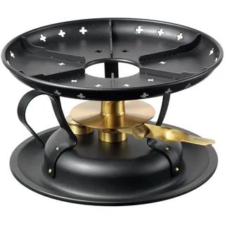 Stöckli Fondue Stöckli Rechaud Classic schwarz Dochtenbrenner