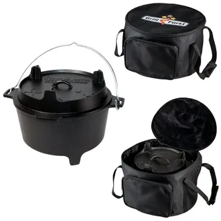 Bratentopf Grillfürst Dutch Oven BBQ Edition DO9 inkl. Grillfürst Dutch Oven Tragetasche für DO9