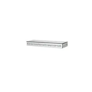 Mirrors and More Wandregal Glitty 50 x 15 x 5,5 cm Grau