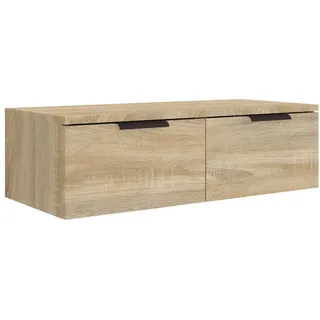 vidaXL Wandschrank Sonoma-Eiche 68x30x20 cm Braun Holzwerkstoff