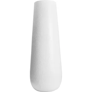 Bodenvase BEST "Lugo" Vasen Gr. H: 120 cm Ø 42 cm, weiß Blumenvasen ØxH: 42x120 cm