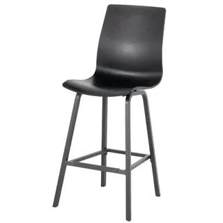 Hartman Gartenlounge-Hocker schwarz