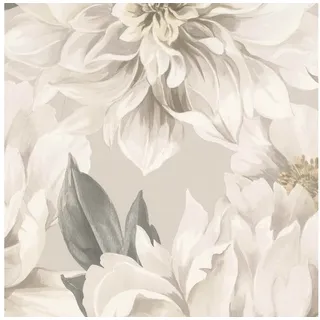 Rasch Textil Papiertapete 201352 53 cm x 10,05 m grau/beige