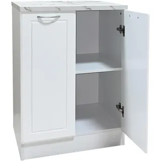 Hti-Living Unterschrank Jenna Country 60 x 50 x 83 cm Weiß