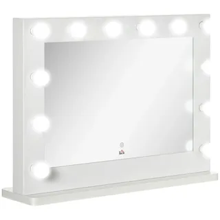 Homcom Hollywood Spiegel 800 x 600 mm Weiß