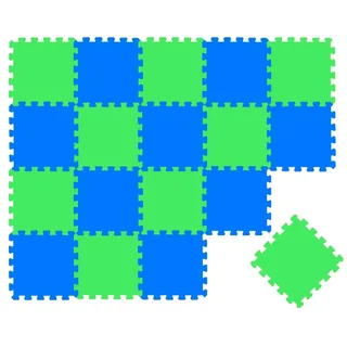 LittleTom Puzzlematte ab Null - 30x30 Puzzle Spielmatte Krabbelmatte
