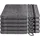 Waschhandschuh 5 x 16 x 22 cm anthrazit
