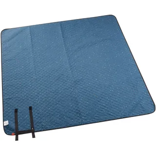 Picknickdecke Komfort 170 × 140 cm luxour, blau, EINHEITSGRÖSSE