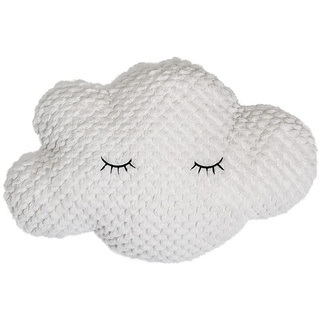 Bloomingville Dekokissen Cloud, Wolke weiß 45 x 30 cm Kinderkissen Wolkenkissen Dekokissen weiß