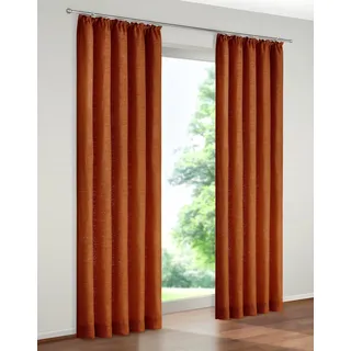Wirth Warnow Kräuselband 172 x 255 cm Rot 1 St