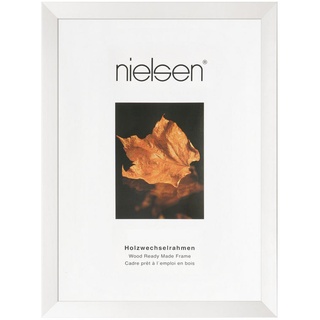 Nielsen Bilderrahmen, Weiß, Holz, rechteckig, 50x60 cm, Bilderrahmen, Bilderrahmen