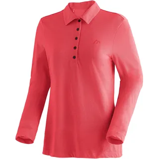 Maier Sports Long Piquee Polo W Rot S