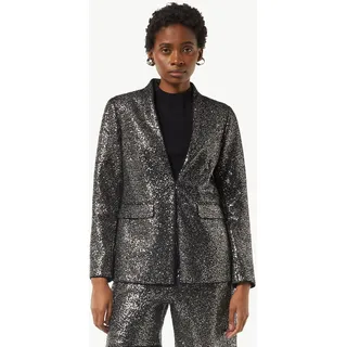 Comma, Blazer Schwarz 44