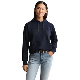 GANT Shield Hoodie Evening Blue L