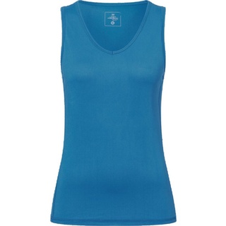 DEPROC Active Funktionsshirt MORAY TOP WOMEN Funktionsshirt mit V-Ausschnitt blau 40/42 (M)