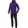 Trainingsanzug Polyester mit Kapuze lila 44 Damen