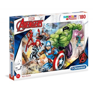 Puzzle 180 elementów. Supercolor. Avengers