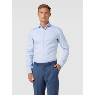 Business-Hemd mit Kentkragen Modell 'HANK', Bleu, 38