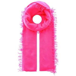 Zwillingsherz Kaschmirschal 100% XXL Kaschmir Fransenschal rosa