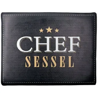 Gilde Chef Sessel Sitzpolster 49831 40 x 40 cm Schwarz