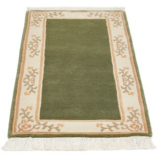 Orientteppich LUXOR LIVING "Giza" Teppiche Gr. B/L: 90 cm x 160 cm, 12 mm, 1 St., grün Esszimmerteppiche