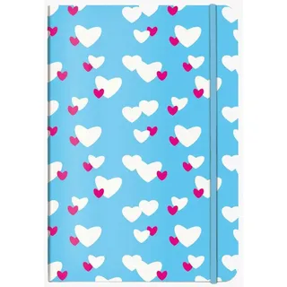 Cedon Notizbuch A5 Herzwolken