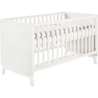 Schardt Fishbone Kombi-Kinderbett 70x140 cm Dekor Weiß lackiert NEU