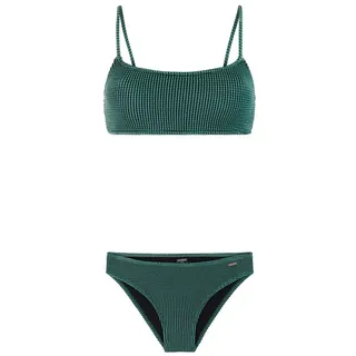 Protest Triangel-Bikini Damen Blau/Grün 44 XXL