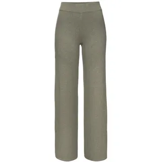 ELBSAND Strickhose Regular Oliv Meliert 32/34
