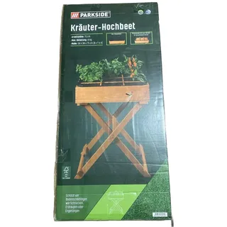 Parkside Kräuter Hochbeet 58 x 38 x 75 cm Braun
